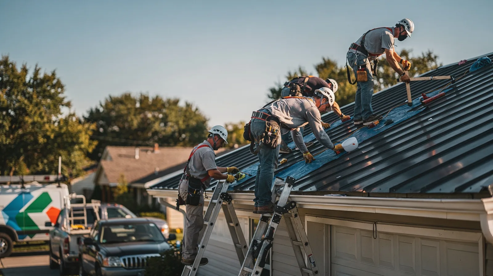 Metal Roof Installation in Olympia Fields, IL near me
